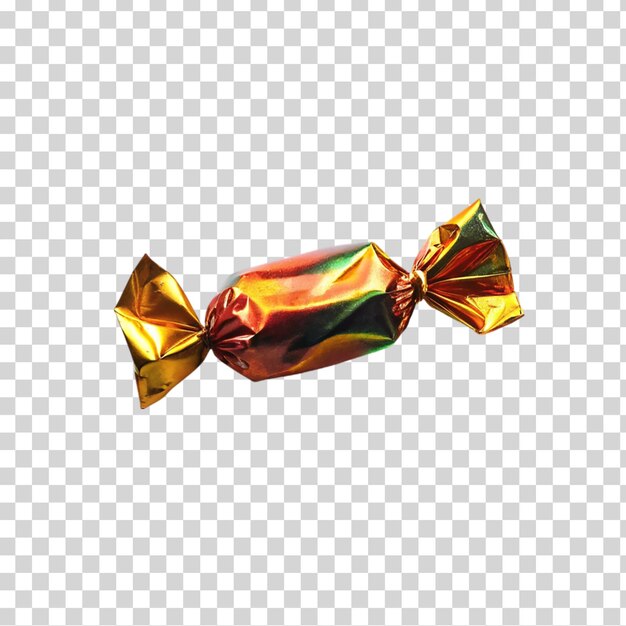 PSD enveloppe de bonbons sur fond transparent