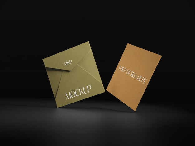 Enveloppe avec modèle de logo