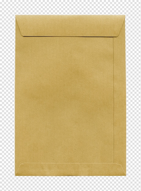 Enveloppe en papier brun