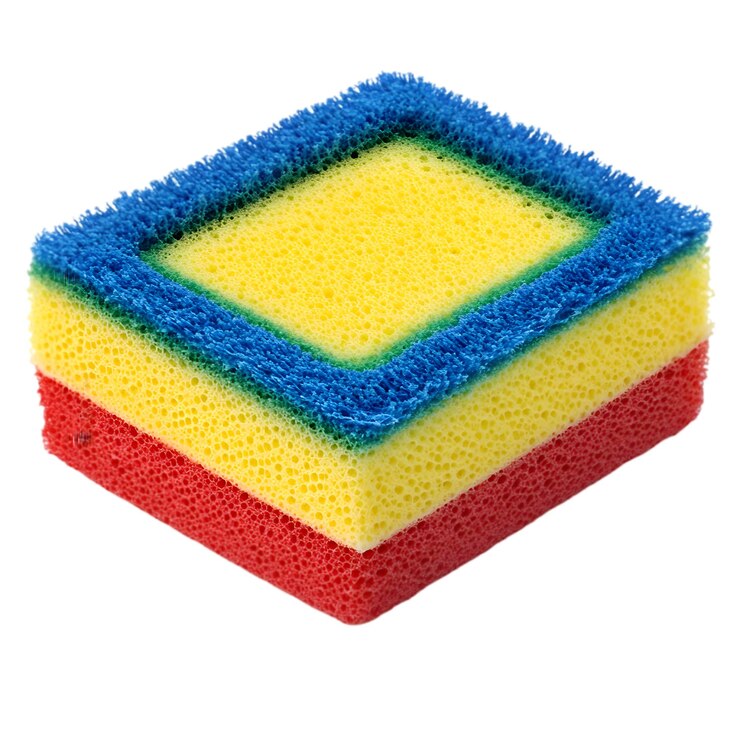 PSD éponge de nettoyage multicolore