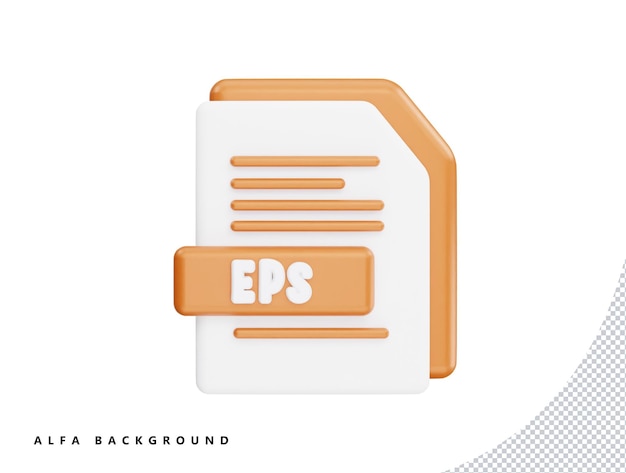 eps file with 3d vector icon cartoon minimal style