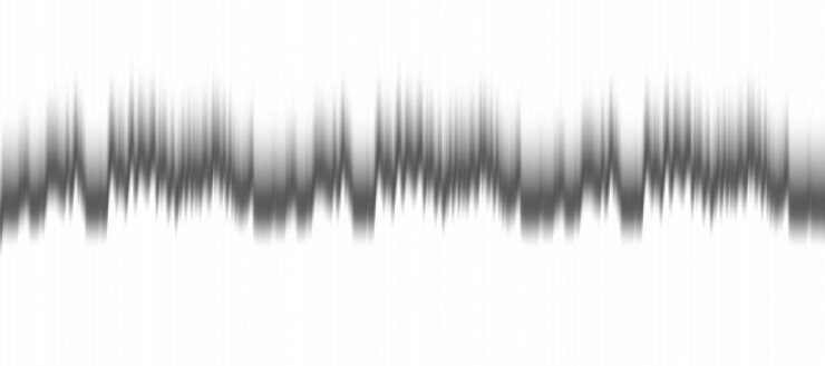 PSD equalizzatore audio icone bianche e nere