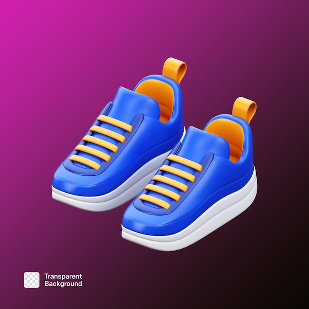 Equipamento desportivo Ilustração 3D PNG Template