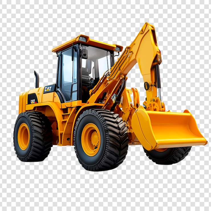 PSD equipamiento de construcción de máquinas potentes de la excavadora amarilla cat