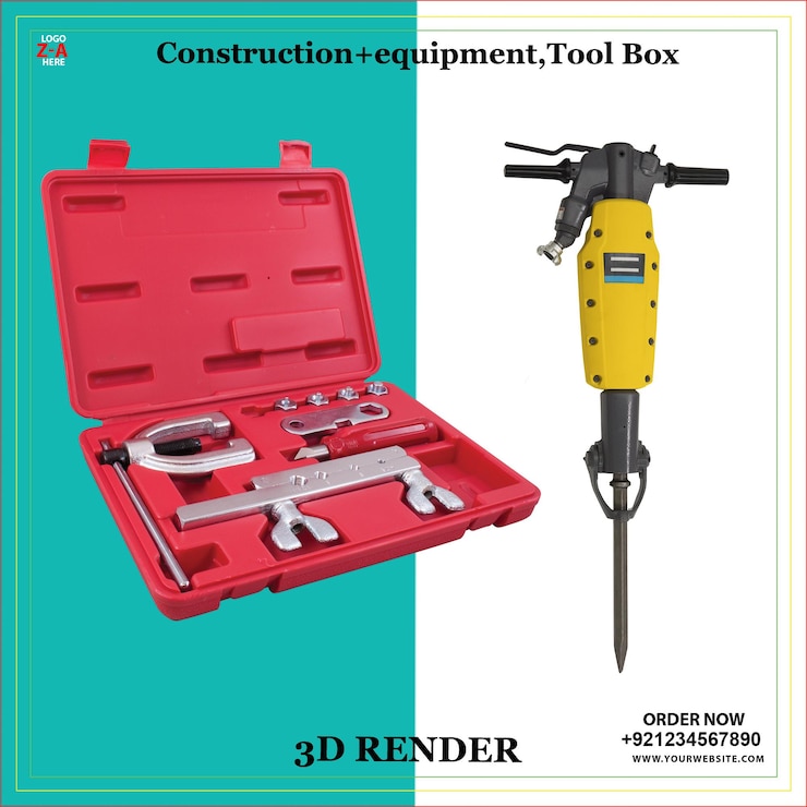 PSD equipement de construction boîte à outils