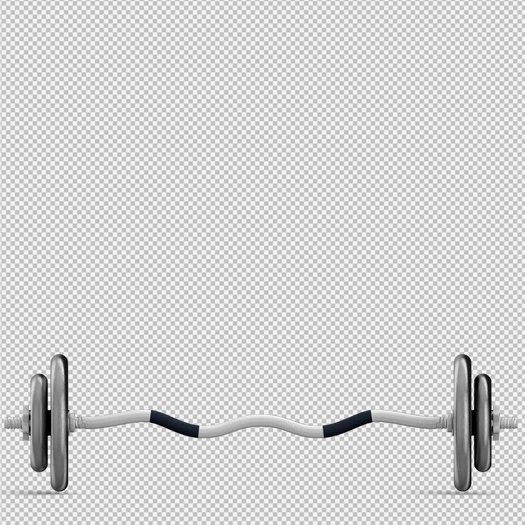 PSD equipo isométrico de deporte y gimnasio render 3d