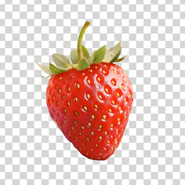 Erdbeere mit weißem Hintergrund