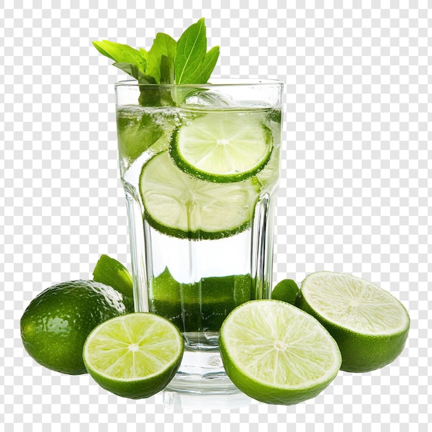 Erfrischendes Limettengetränk