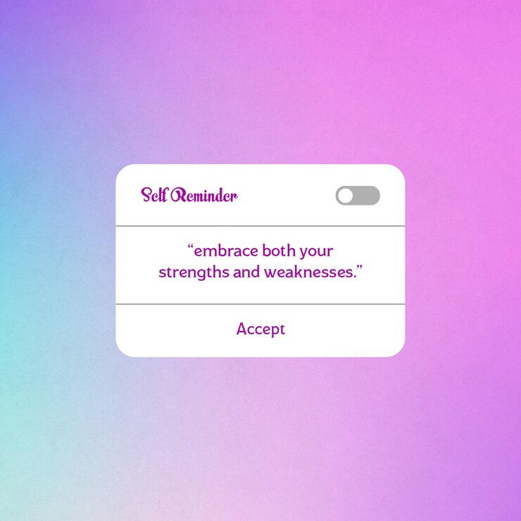 PSD erinnerungs-textbox-design mit magischem gradient-hintergrund instagram-post