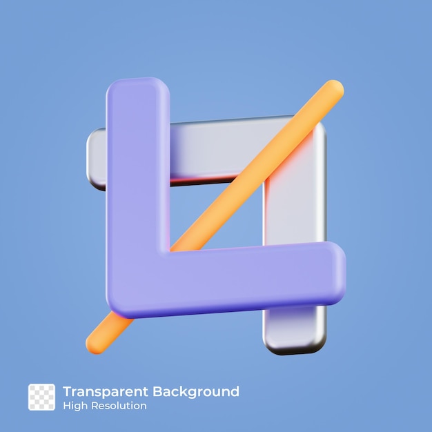 Erntesymbol 3d-illustration isolierte premium-psd