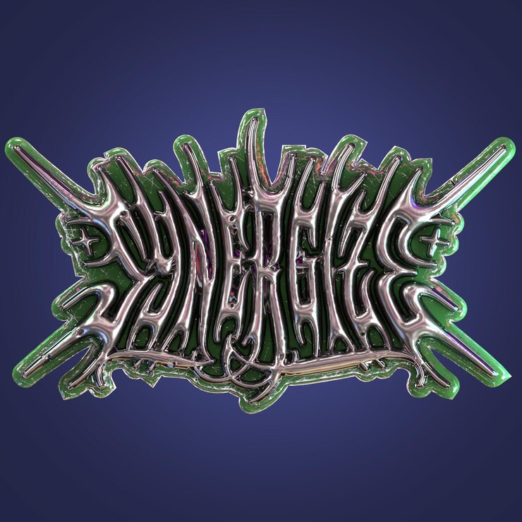 PSD erro de digitação tribal 3d rnder