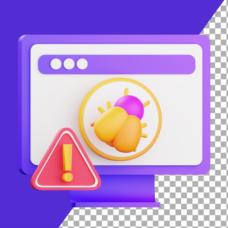PSD el error de la computadora 3d