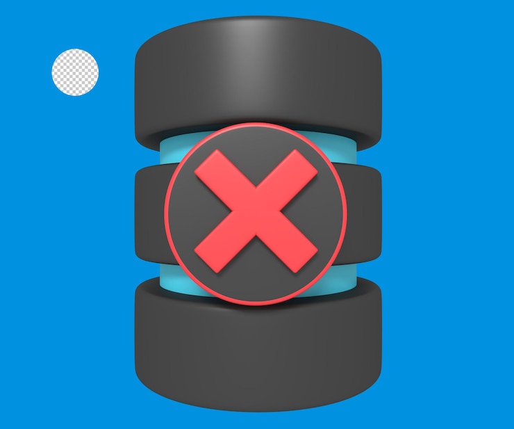 PSD errore del server del database