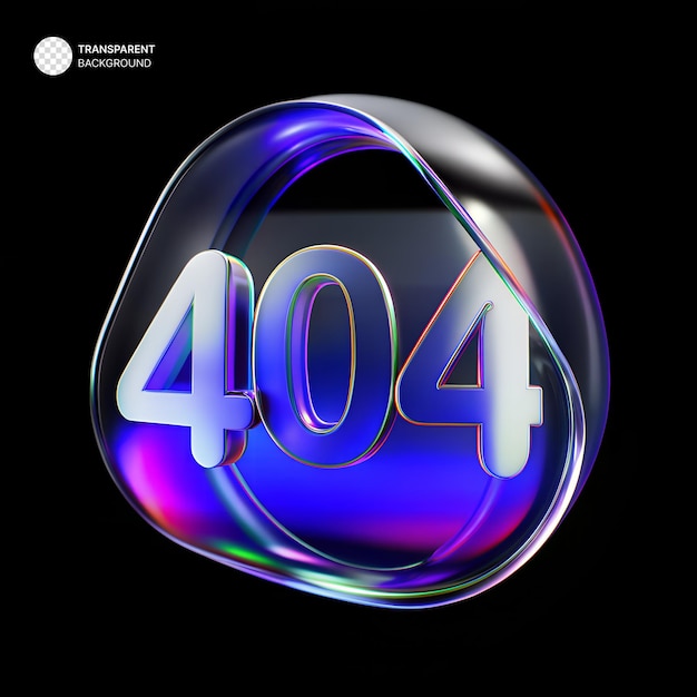 Errore di forma del vetro 3D di dispersione 404