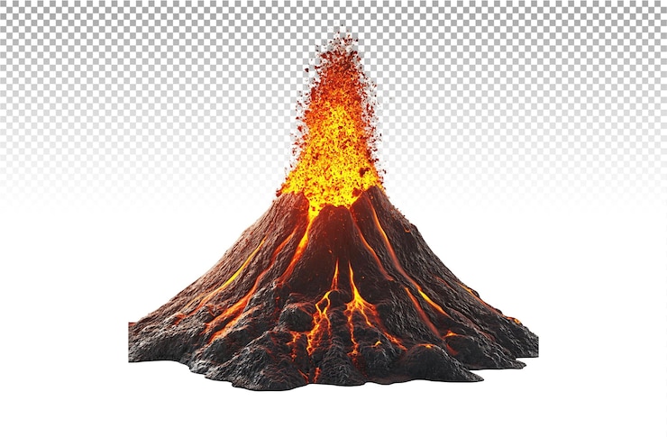 PSD erupción volcánica