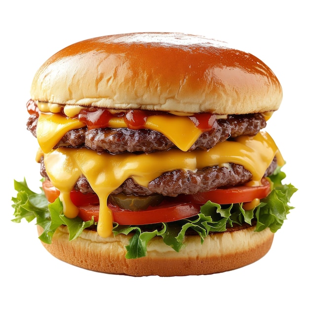 PSD es una hamburguesa de queso doble.