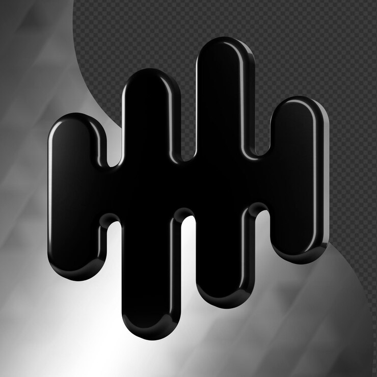 Este es un ícono 3D bellamente diseñado con una hermosa textura metálica.