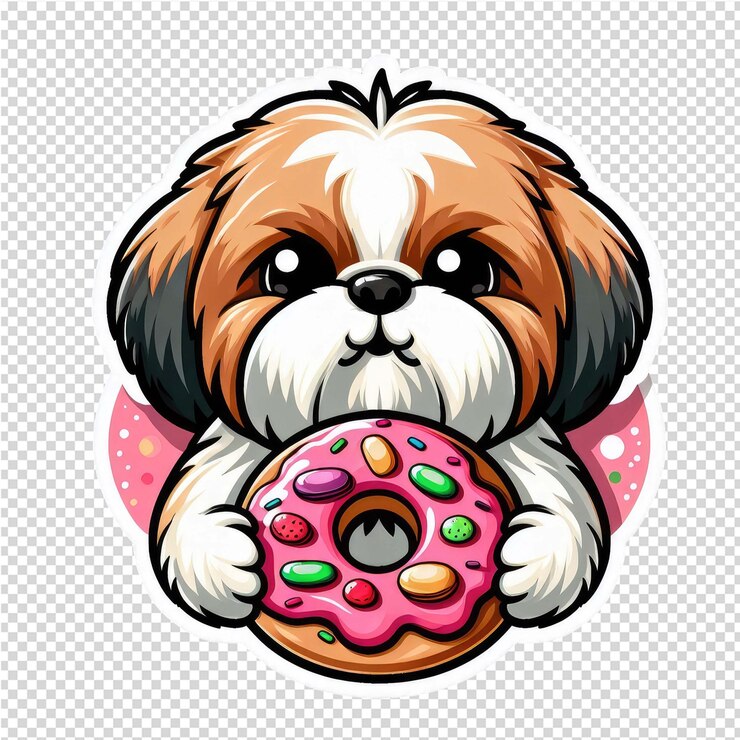 PSD es una pegatina encantadora y adorable.
