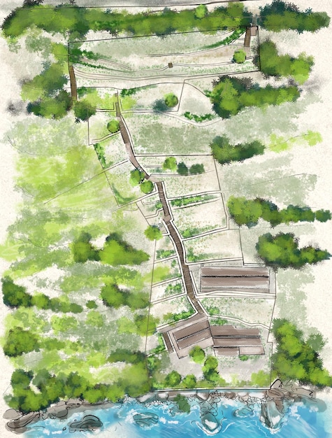 Esbozo de un paisaje
