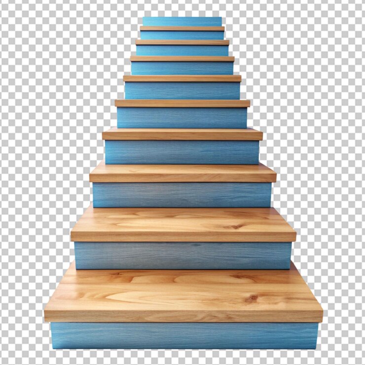 PSD escalera de madera