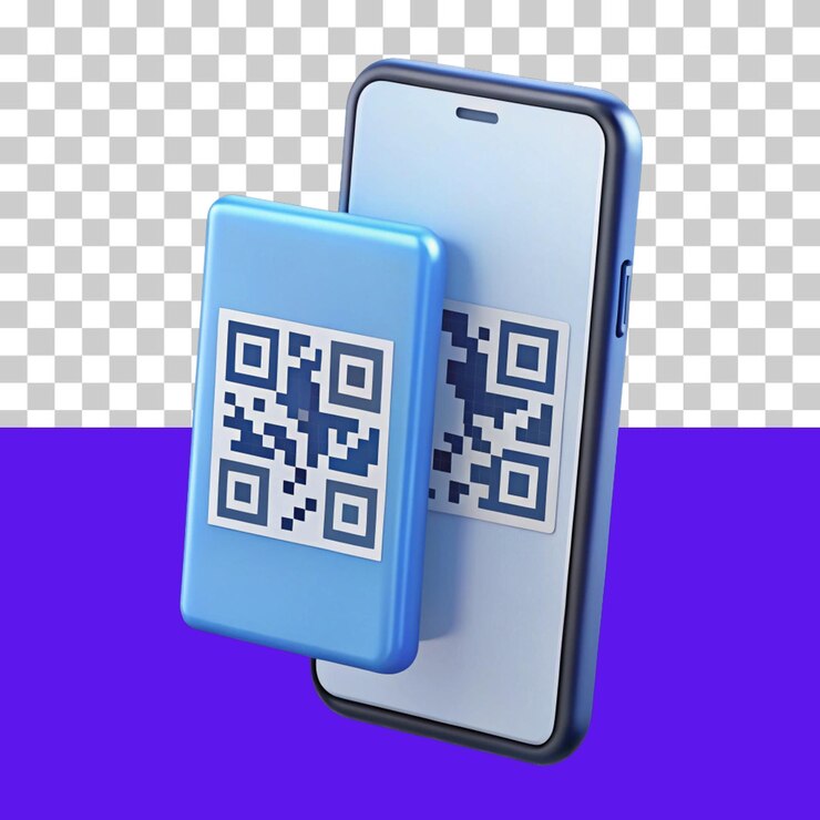 PSD escaneo del código qr para la verificación de transacciones de aplicaciones móviles