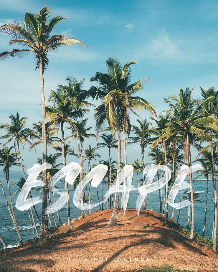 PSD escape plan for holiday travelling and tour promotional design for social media and instagram post