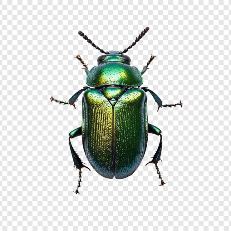 PSD escarabajo joya verde detallado macro fotografía insectos naturaleza vida silvestre