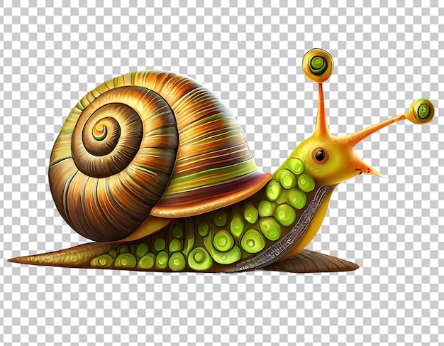 L'escargot En 3d