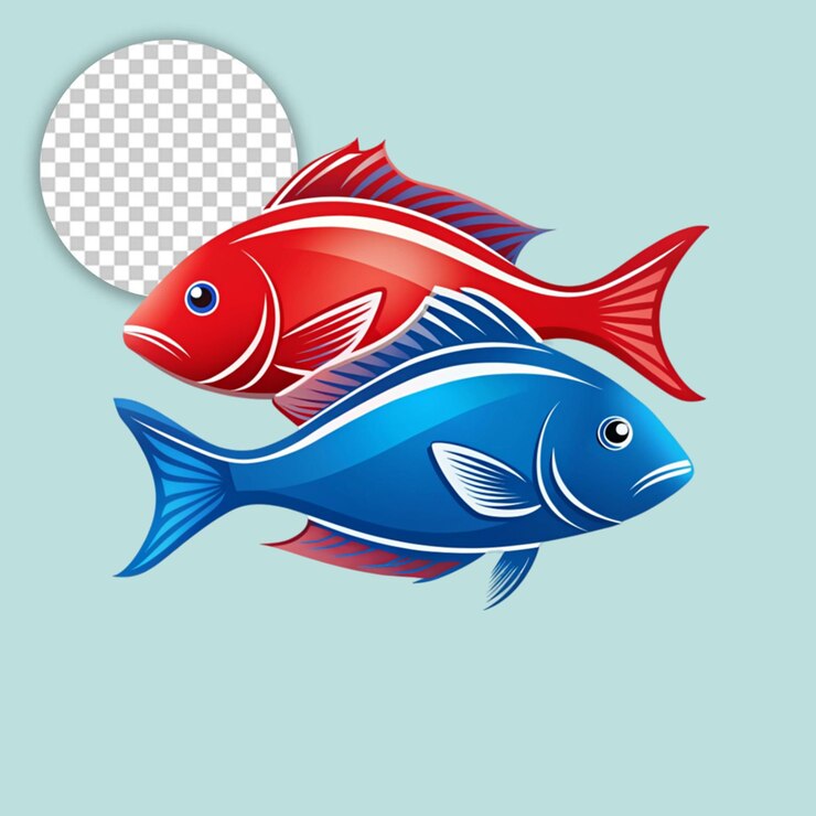 PSD escena de pesca tropical aventura acuática sobre un fondo transparente