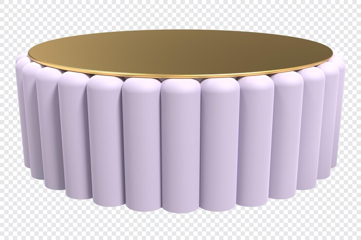 PSD el escenario del podio 3d de oro púrpura vacío la escena del podio dorado redondo vacío el pedestal de lujo vacío renderización 3d