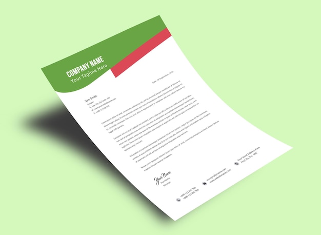 Escritório corporativo oficial design minimal 3D corporativo moderno criativo abstrato profissional LH