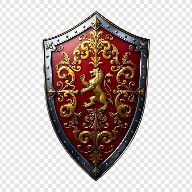 PSD escudo medieval