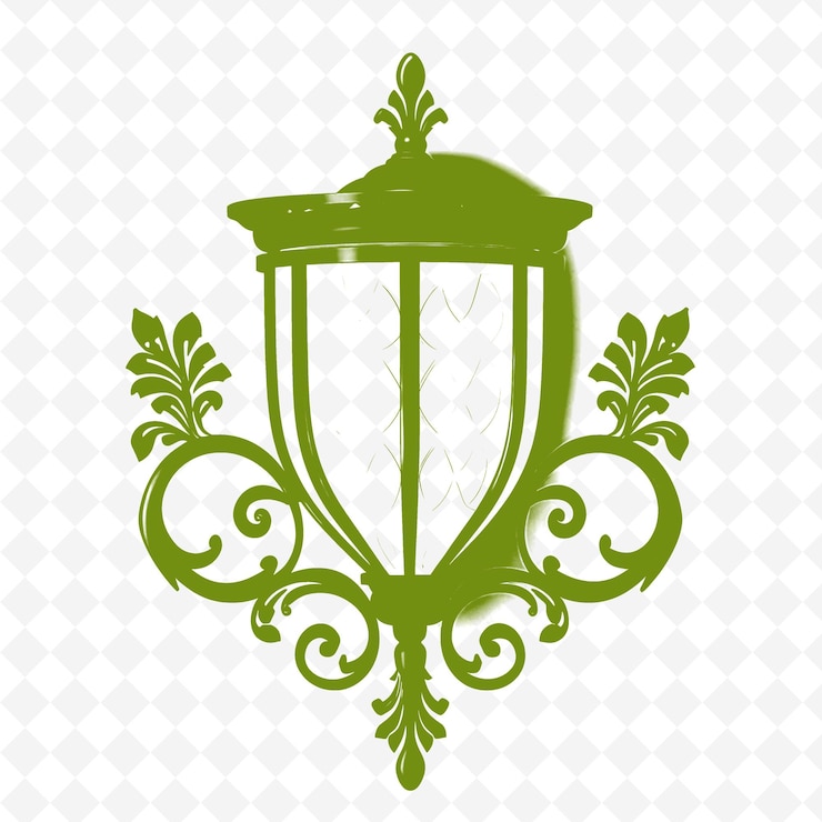 PSD un escudo verde con las palabras " verde " en él