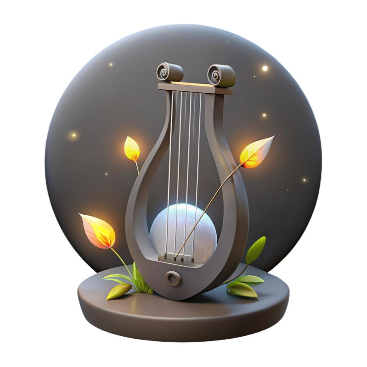 PSD una escultura de una lámpara con un globo de vidrio y un globe de vidrio con un globu de vidrio en él
