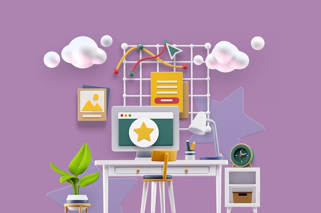Espace de travail 3D