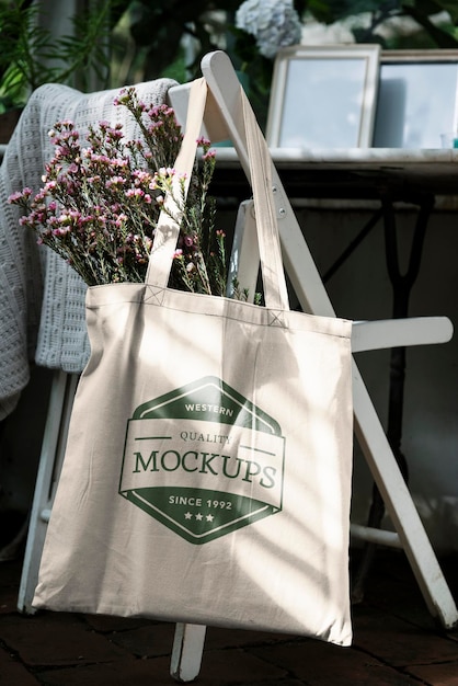Espacio de diseño en la bolsa de equipaje