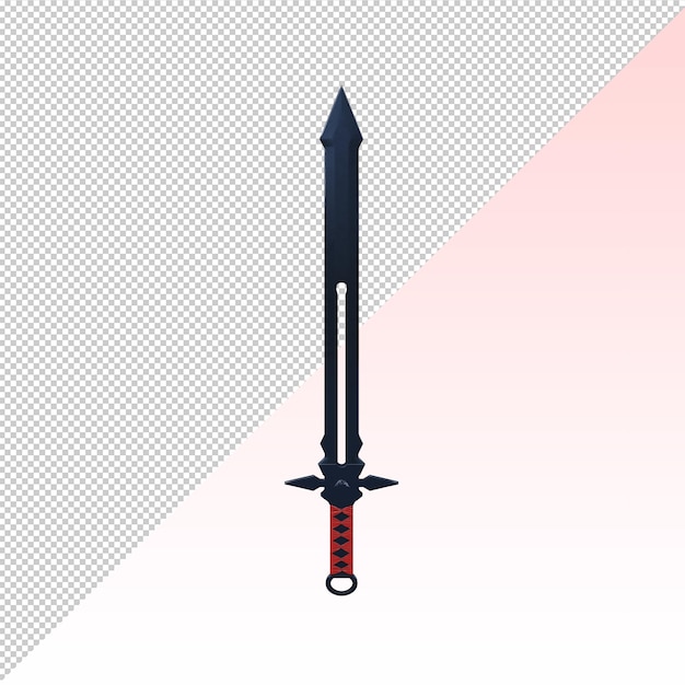 Espada isolada