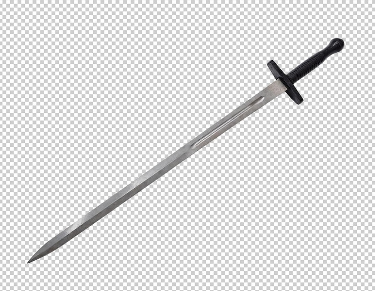 PSD espada larga medieval