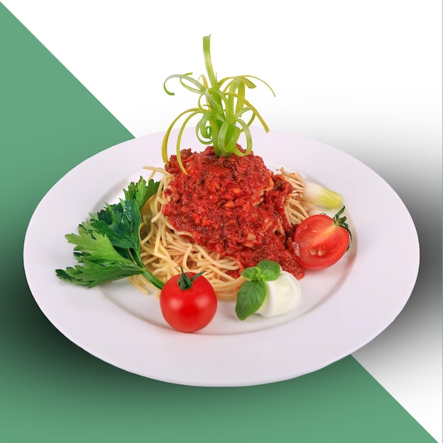 Espaguete com Molho de Tomate