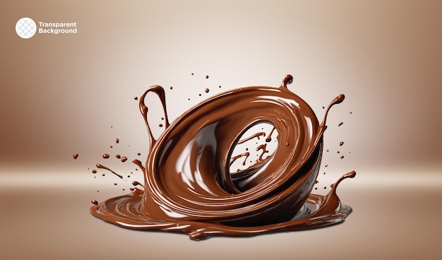 Espalha de chocolate giratória