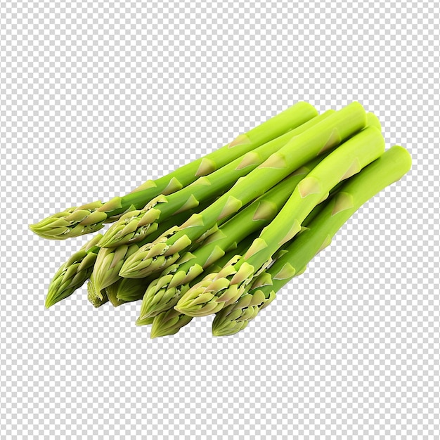 PSD espargos spargel isolados em fundo transparente png