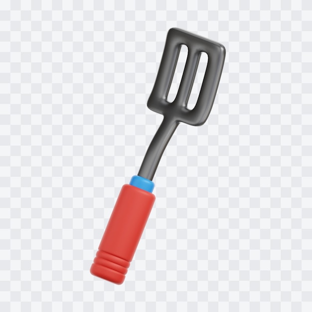 Espátula Ilustração 3D