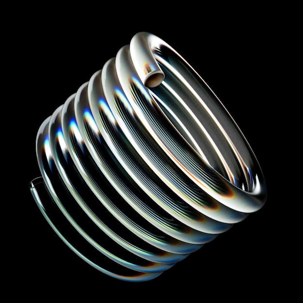 espiral de vidrio