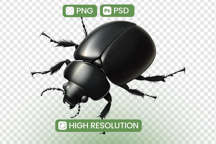 PSD esplorando l'anatomia intricata di un coleottero nero immagini ad alta risoluzione e modelli 3d dettagliati rivelano piccole meraviglie della natura con immagini straordinarie