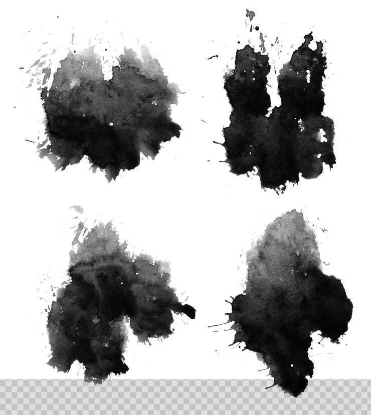 PSD esponja redonda pincel de artista fino mix de fundo curto high detail abstract vector background mix set