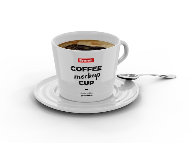 PSD espresso cup mockup