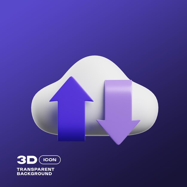 Essential Fintech 3D Icon PNG Template