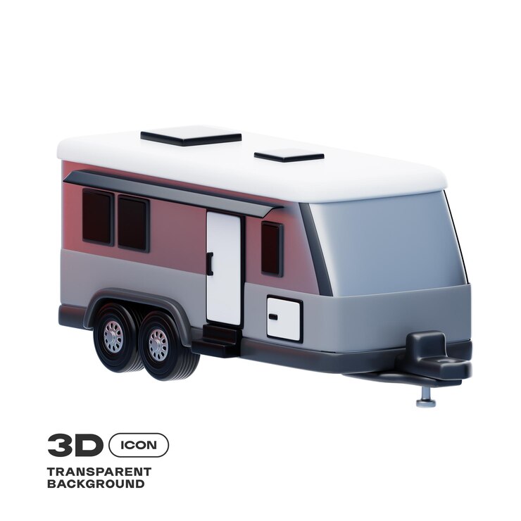 PSD essential vehicle 3d icon png template