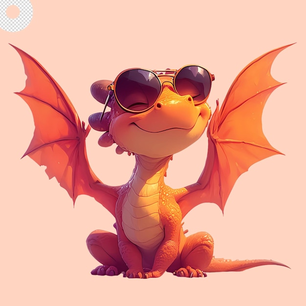 PSD c'est un bébé dragon mignon.