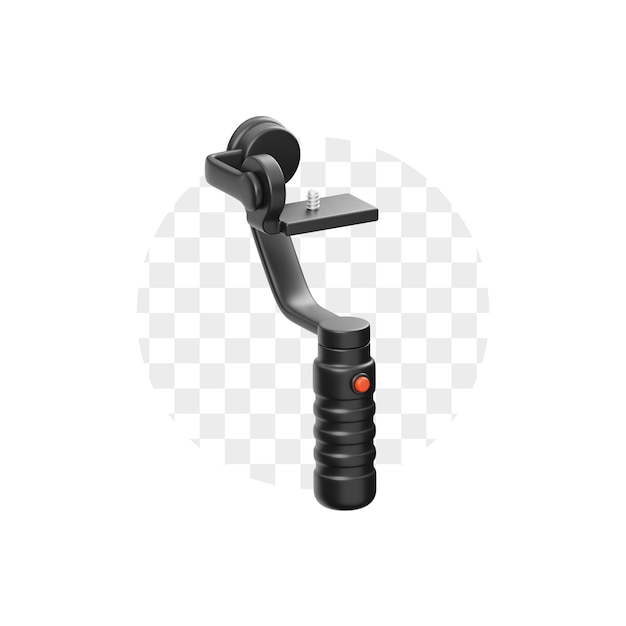 Estabilizador De Cámara Icono 3D Psd Premium